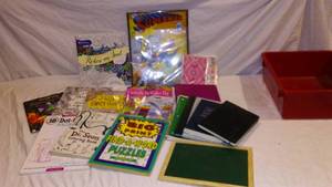 lot 473 image: Adult Coloring Books and more.