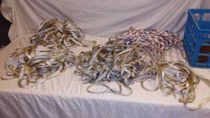 lot 475 image: Rope and Used Mule Tape.