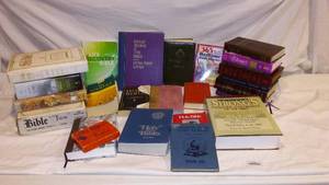 lot 496 image: Bibles and Bible Studies.