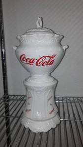 lot 697 image: Coke Cookie Jar.