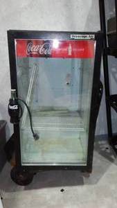 lot 765 image: Coca-Cola Beverage Air Commercial Refrigerator.