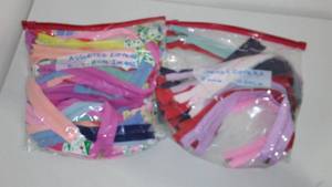 lot 790 image: Assorted 6-10 in. Zippers