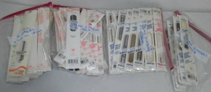 lot 814 image: Denim Zippers 6-18 in.
