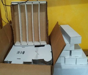 lot 988 image: Card Storage Boxes. 800 Count, 500 Count Card Sleeves And More.
