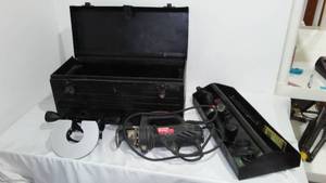 lot 842 image: Craftsman All in one AC Rotery Trim Cutter With Craftsman Toolbox
