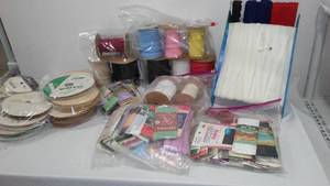 lot 881 image: Bias Tape, Elastic, and Ribbon