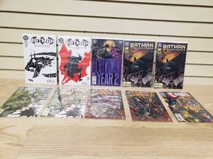 lot 10 image: Lot 10 Batman, Cable, Cyberforce Comic Books