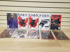 lot 11 image: Lot 10 Batman, Cyber force Comic Books
