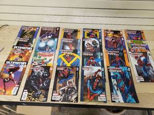 lot 16 image: Lot of Spiderman Comic Book