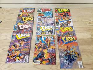lot 17 image: Lot of  Cable Comic Books