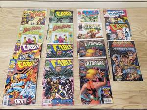 lot 34 image: Lot of Cable, Battlestar Galactica, Ultra Girl, Big Bang, X-men Comic Books