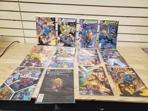 lot 29 image: Lot of Back Lash, Babe 2, Azrael, Aqua Man, Avengelyne Comic Books
