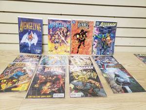 lot 30 image: Lot of Back Lash, Azrael, Aqua Man, Avengelyne Comic Books