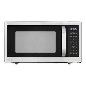 lot 24 image: Vissani 1.6 cu. ft. Countertop Microwave in Fingerprint Resistant Stainless Steel    Customer Returns See Pictures