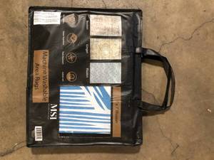 lot 25 image: MSI Machine Washable Area Rug   Customer Returns See Pictures