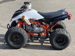 lot 15 image: BRAND NEW 2021 KAYO STORM 150 ATV