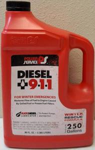 lot 15 image: (1) Power Service - Diesel 911  For Winter Emergencies - Treats up to 250 Gallons