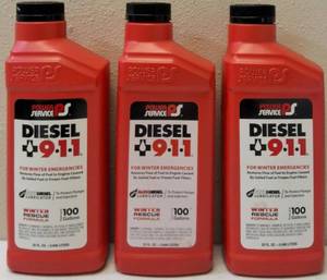 lot 16 image: (3) Power Service Diesel 911 For Winter Emergencies - Treats Up To 100 Gallons