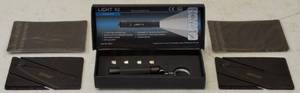 lot 27 image: (1) Folding Wallet Knife - 2 Pack (1) Light K2 Keychain NEW