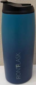 lot 36 image:  NEW  Iron Flask - Dark Night Nomad Tumbler - 16oz (View Photos)