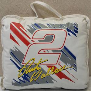 lot 46 image: Rusty Wallace  NASCAR Seat Cushion (View Photos)