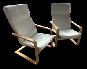 lot 24 image: Two Charming Bent Wood Chairs