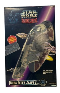 lot 146 image: Boba Fetts Slave 1 Vehicle Star Wars Shadows of the Empire