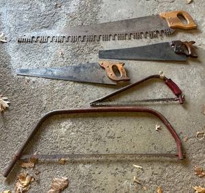 lot 158 image: Variety of Saws