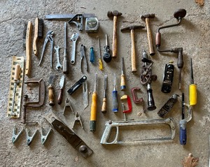 lot 159 image: Hammers, Saws, Planers, Wrenches and More