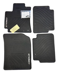 lot 131 image: Corolla 4 Piece Black AWM Floor Mats