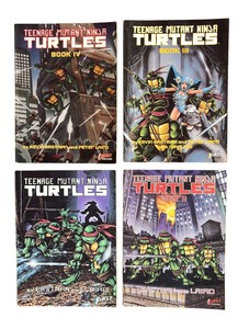 lot 121 image: Eastman & Laird Teenage Mutant Ninja Turtles 1st Graphic Novel 80s Books 1-4