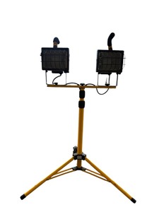 lot 78 image: Work Lights  UL Listed 6P15  2 Bulbs and Adjustable Floor