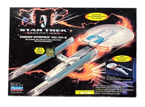lot 74 image: Vintage Playmates Star Trek Generations Starship Enterprise NCC-1701-B 1994 RARE
