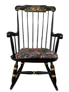 lot 62 image: Nichols & Stone Co. Rocking Chair