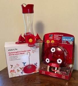 lot 201 image: Hummingbird Feeders by Perky Pet, eWon Life and More