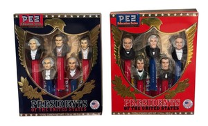 lot 172 image: New Presidents of the United States Pez Sets Volumes 1 and 2