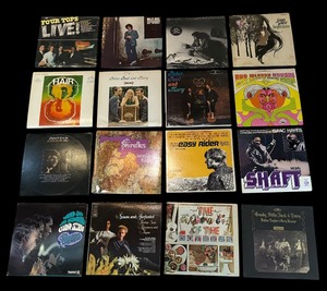 lot 180 image: Record Albums by Billy Joel, Hair, Peter, Paul & Mary, The Four Tops and More