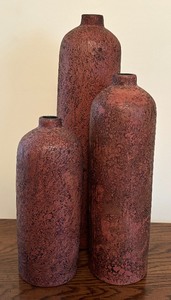 lot 209 image: Trio of Lovely Decorative Vases
