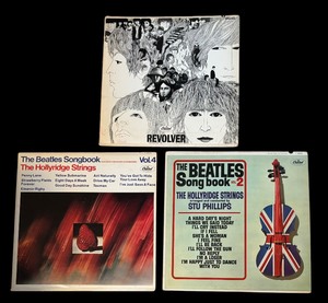 lot 204 image: Beatles Record Albums including The Beatles Songbook Volume 2, Revolver and The Beatles Songbook Volume 4