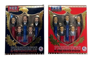 lot 255 image: New Presidents of the United States Pez Sets Volumes 5 and 6