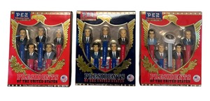 lot 293 image: Presidents of the United States Pez Dispenser Sets Volumes 6, 7 and 8