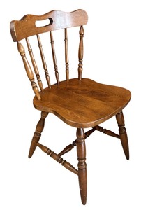 lot 331 image: Charming Vintage Wooden Chair