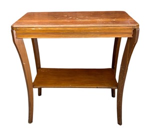 lot 341 image: Louis XV Style Wooden Accent Table