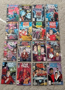 lot 363 image: Selection of Star Trek Comic Books