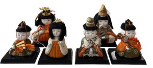 lot 372A image: Kimekomi Dolls, Traditional Japanese Doll Art From Originating in the 18th Century