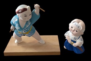 lot 371A image: Vintage Collection Muhomatsu Kadata Dolls  MCI Japan