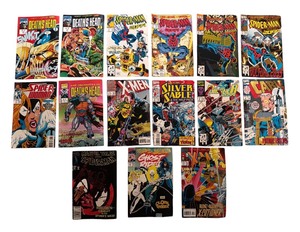 lot 369A image: (15) Marvel Comics including Spider Woman, Deaths Head, Spider Spider and More