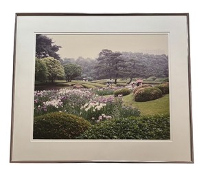 lot 367A image: Rainfall in The Emperors Garden Framed Photographic Print