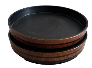 lot 366A image: Pair of Serving Trays (Round)