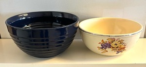 lot 408 image: Two Bowls by Second Selection and Home Trends
